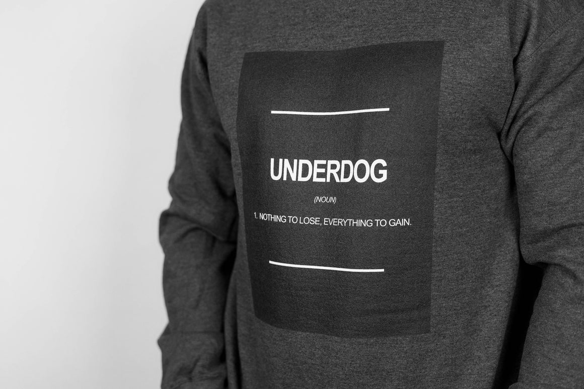 UNDERDOG Definition Sweatshirt - Dark Heather