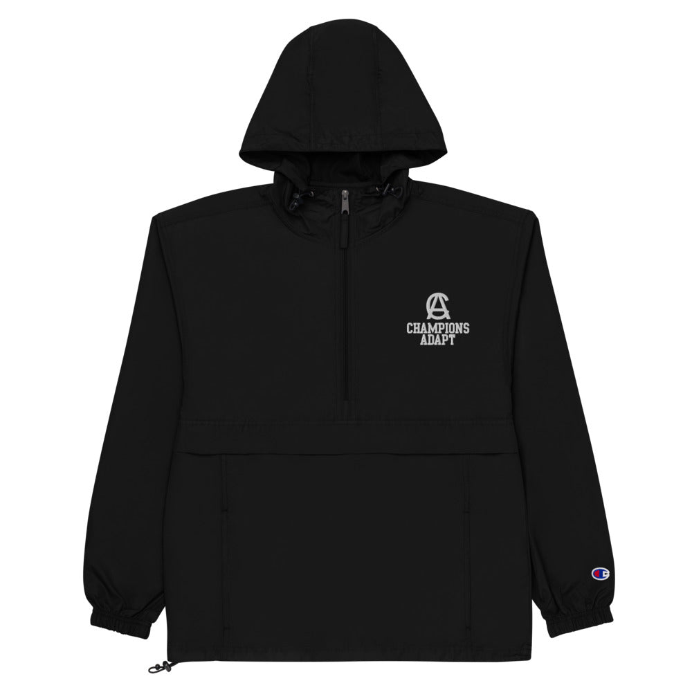 Embroidered Champions Adapt Academy Jacket - Black