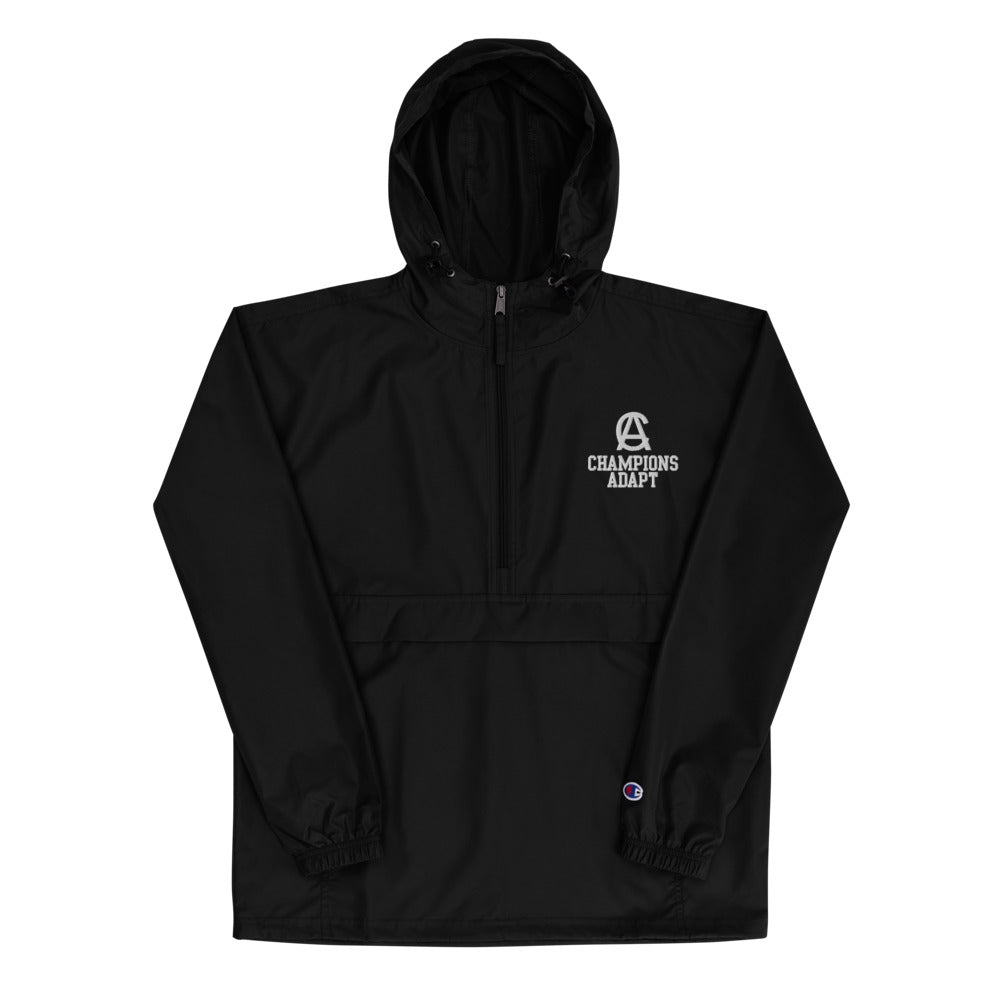 Embroidered Champions Adapt Academy Jacket - Black