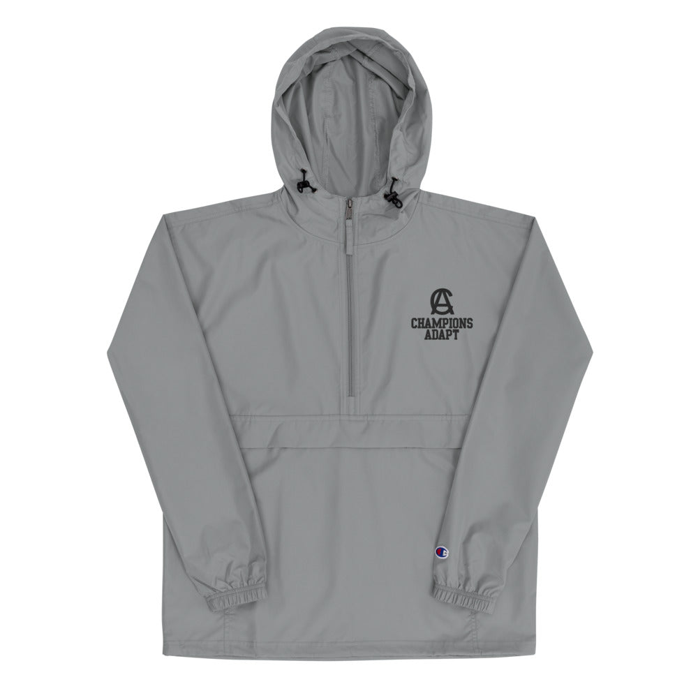 Embroidered Champions Adapt Academy Jacket - Graphite