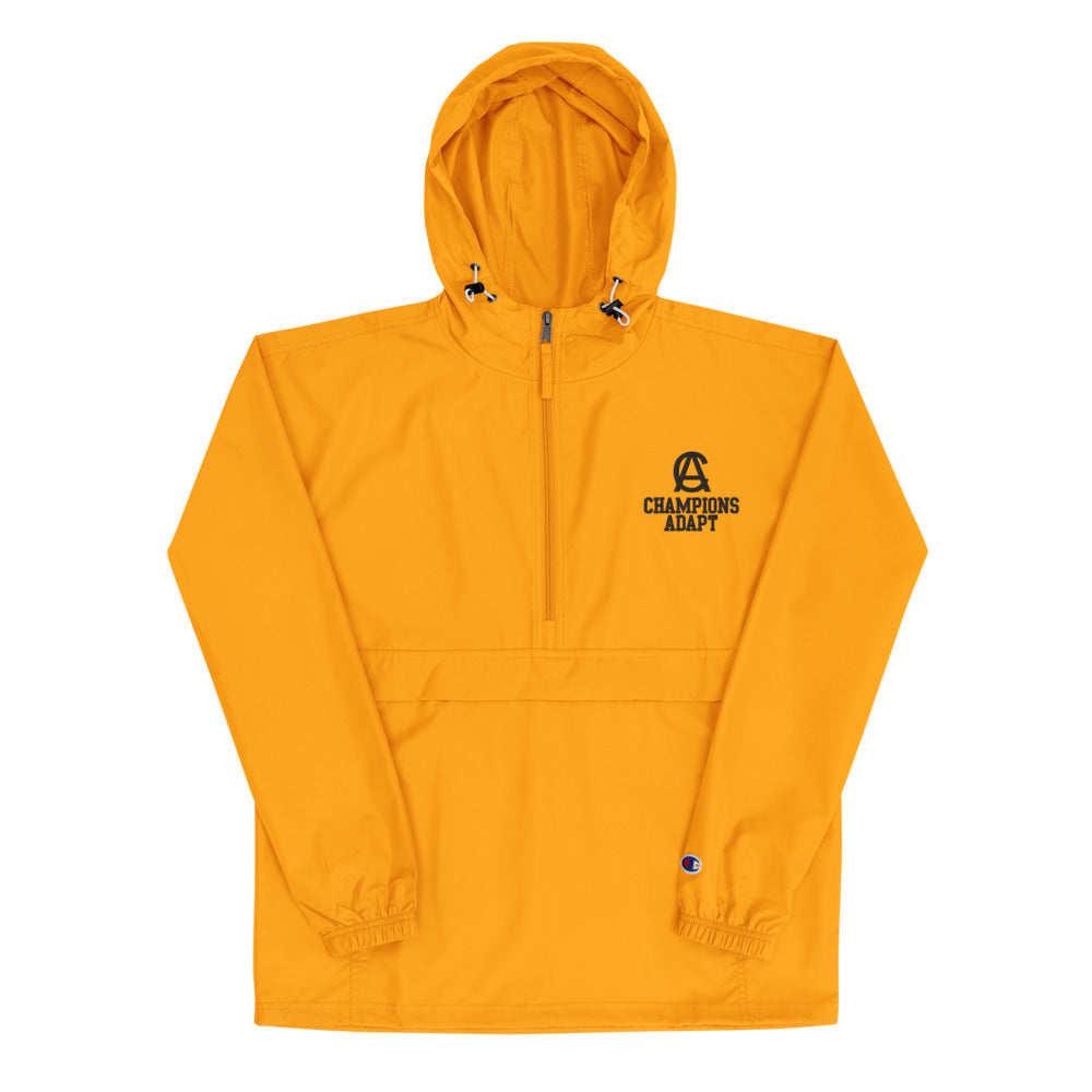 Embroidered Champions Adapt Academy Jacket - Gold